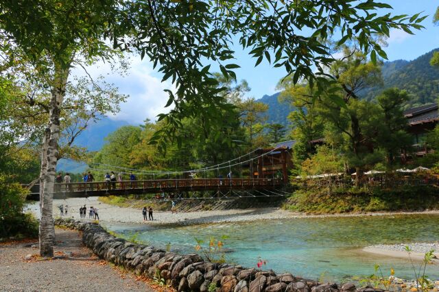 初秋の河童橋