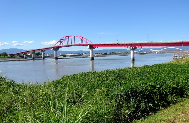 筑後川三角州にかかる橋