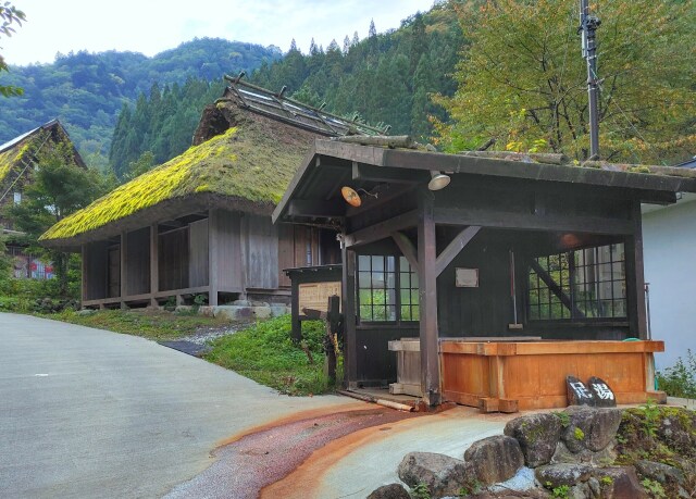 初秋の平湯温泉