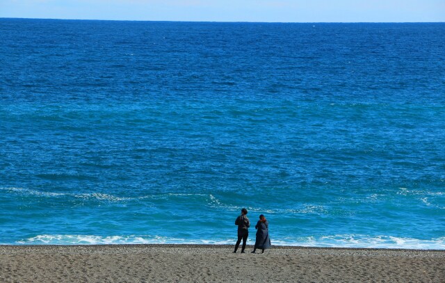 9月の海