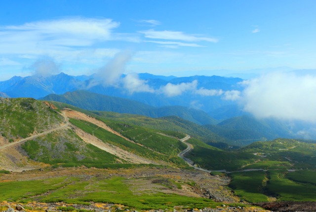 初秋の乗鞍岳