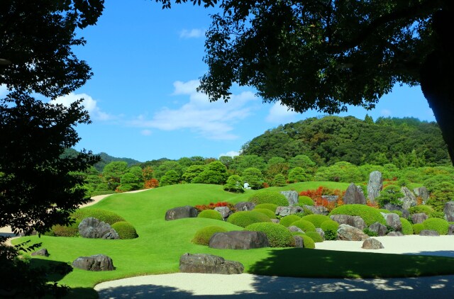 秋の足立美術館