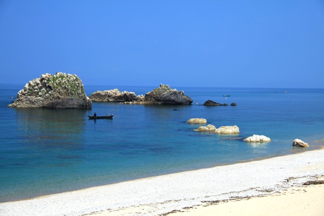 新潟村上の海