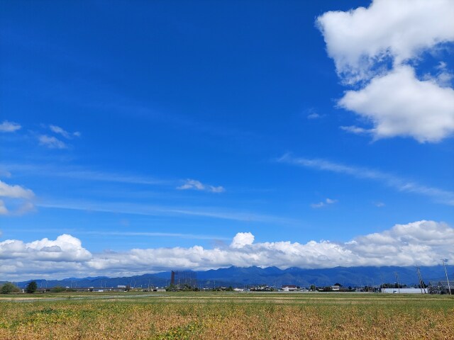 昼下がりの信州松本平