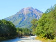 初秋の焼岳