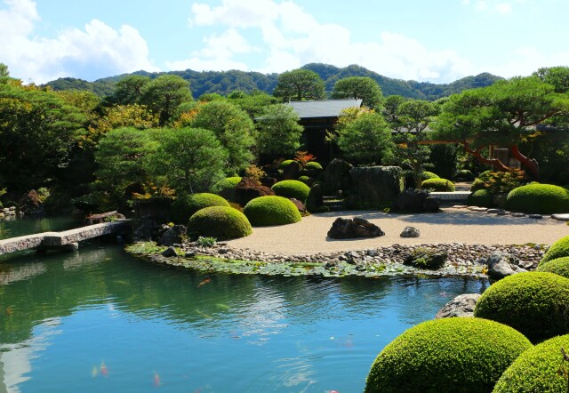 秋の足立美術館