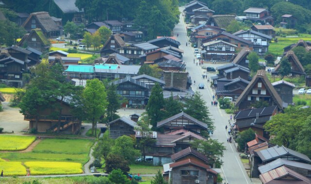 秋の白川郷