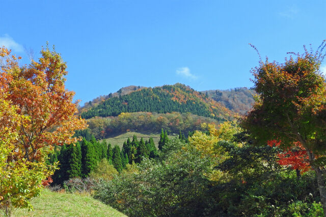 山の秋深まる