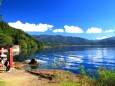 秋の田沢湖