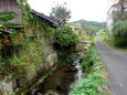 過ぎ去っていく風景の山里