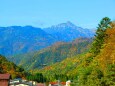 秋の平湯温泉