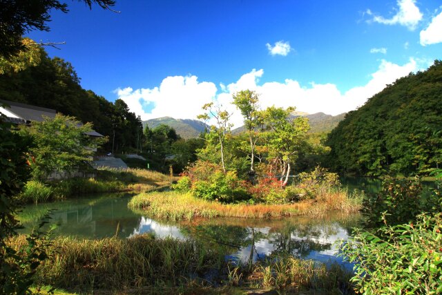 月山五色沼