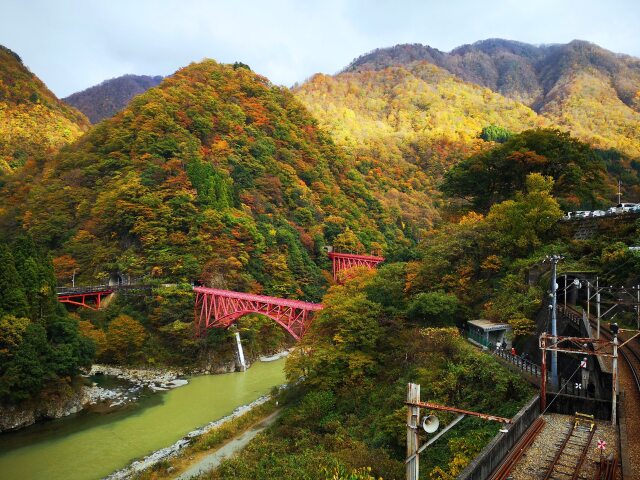 黒部峡谷紅葉