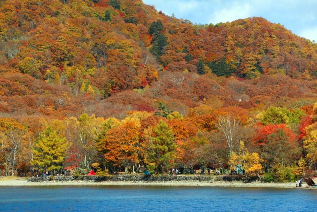 中禅寺湖紅葉