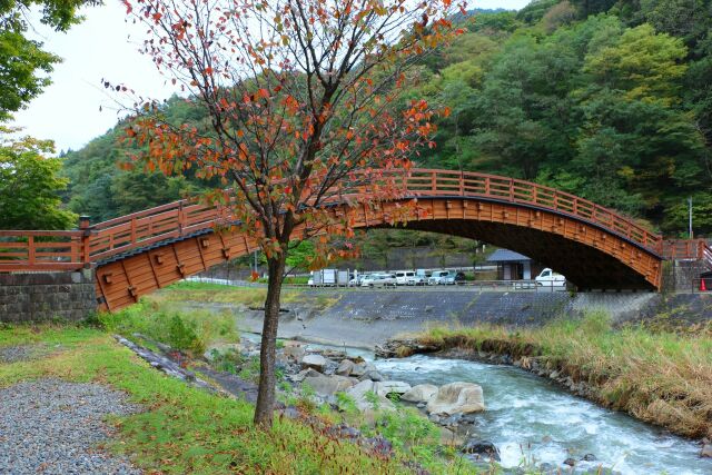 秋の奈良井宿