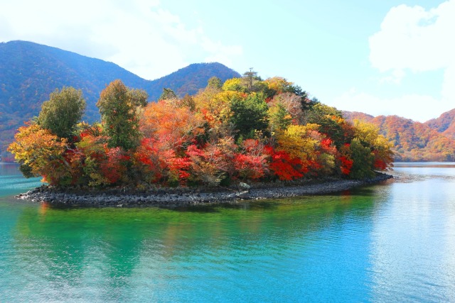 中禅寺湖紅葉