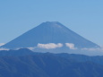 初冠雪の日の富士山