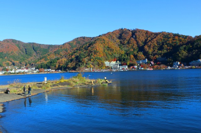 秋の河口湖