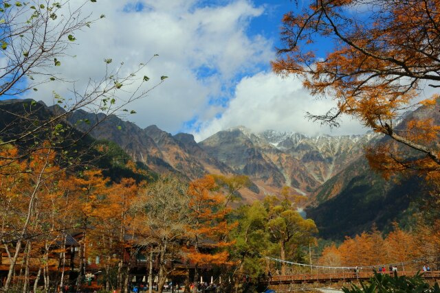 11月の上高地