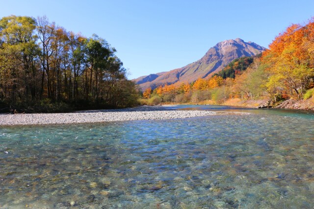 11月の焼岳