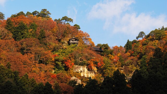 秋の山寺