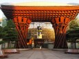 朝の金沢駅鼓門