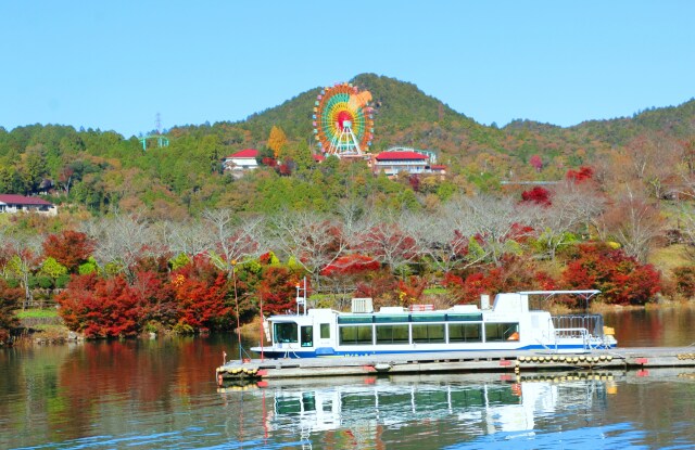 恵那峡紅葉