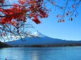 晩秋の河口湖