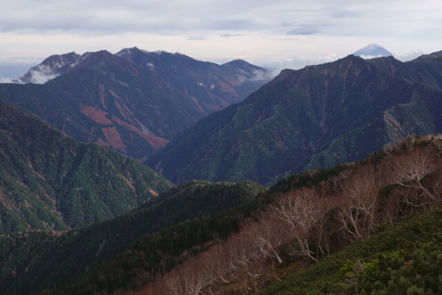 鳳凰三山と富士