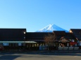 河口湖と富士山