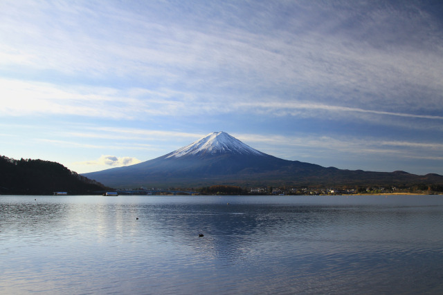 冬の富士山