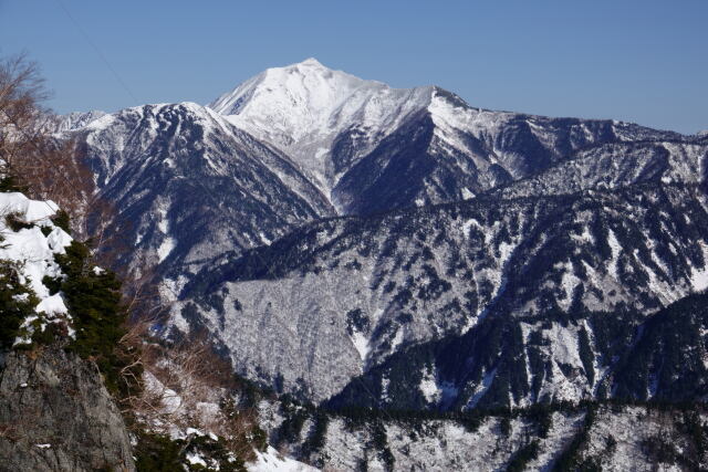 新雪の鹿島槍