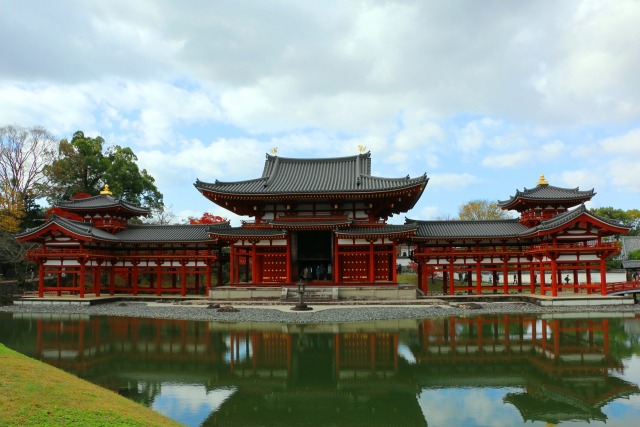 秋の平等院鳳凰堂