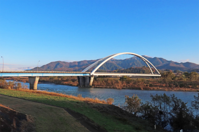 朝の由良川 初冬 2