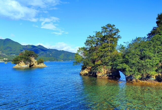 初冬の東紀州の海