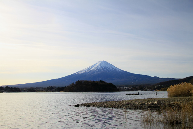 大石公園からの富士山