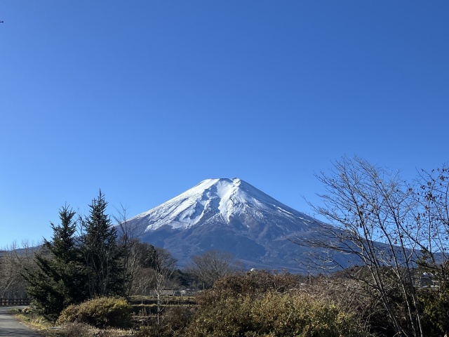 農村公園からの富士山