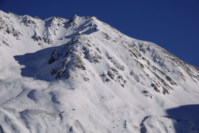 初冬の立山雄山