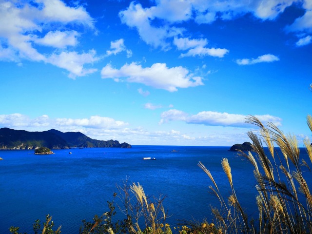 初冬の東紀州の海