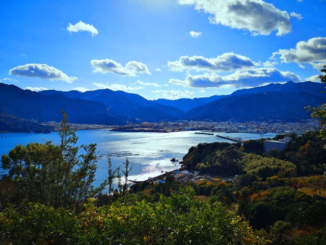 初冬の東紀州の海