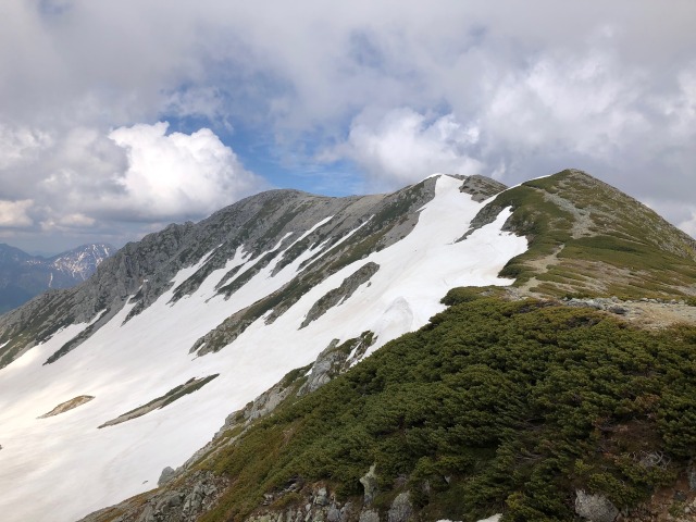 別山稜線