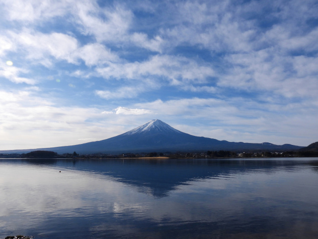 冬の富士山