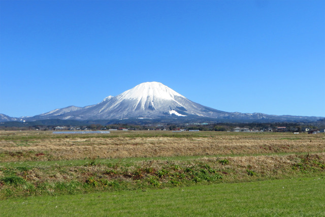 冬晴れ 大山 2