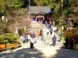 懐かしい山の神社の初詣