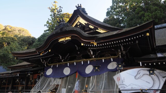 新春の大神神社