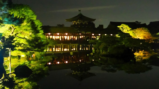 冬の夜の平安神宮