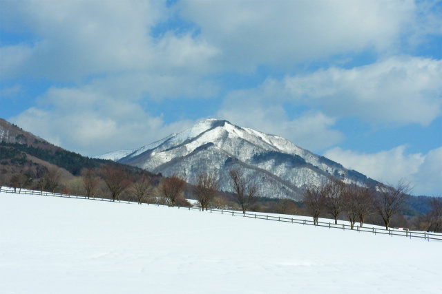 雪の蒜山高原