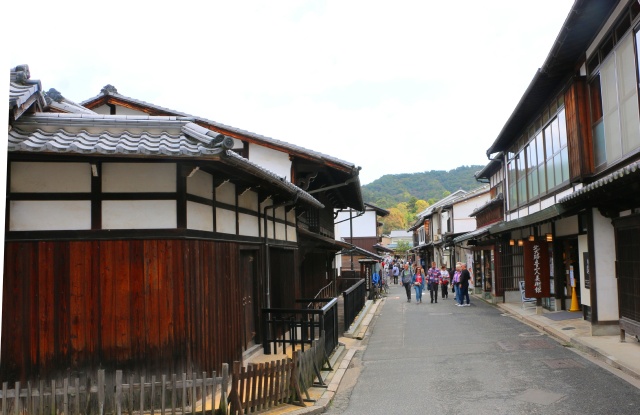 宮島の街並み