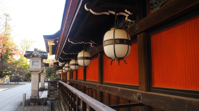 秋の北野天満宮