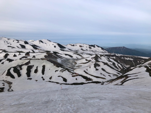 室堂を望む